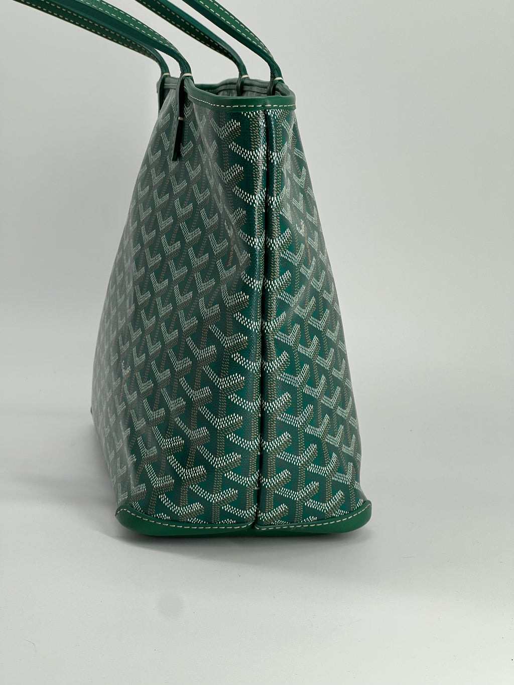 Goyard Goyardine Artois PM Green Tote Bag
