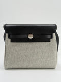 Hermes Mini Herbag Zip 20 Toile & Vache Hunter Shoulder Bag 2025