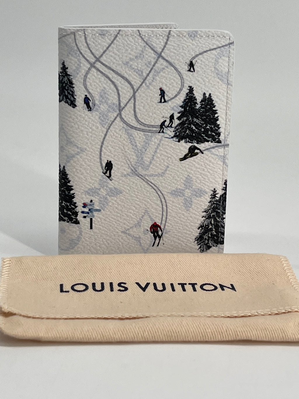 Louis Vuitton Ski Monogram Pocket Organizer Wallet