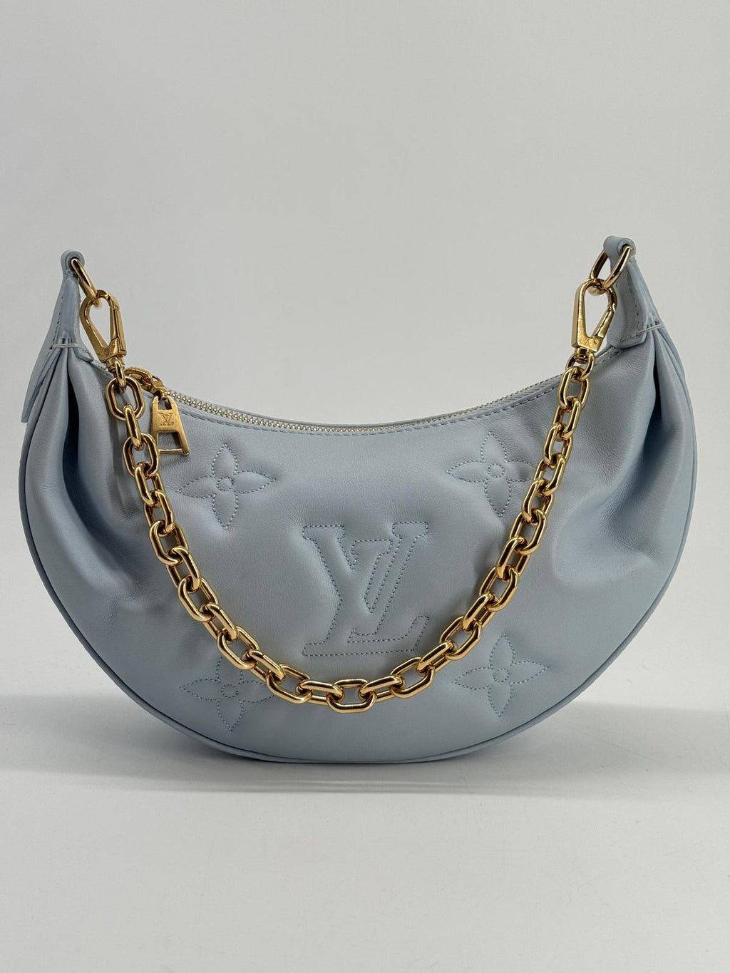 Louis Vuitton Over The Moon Loop Bubblegram Blue Chaim Crossbody Bag