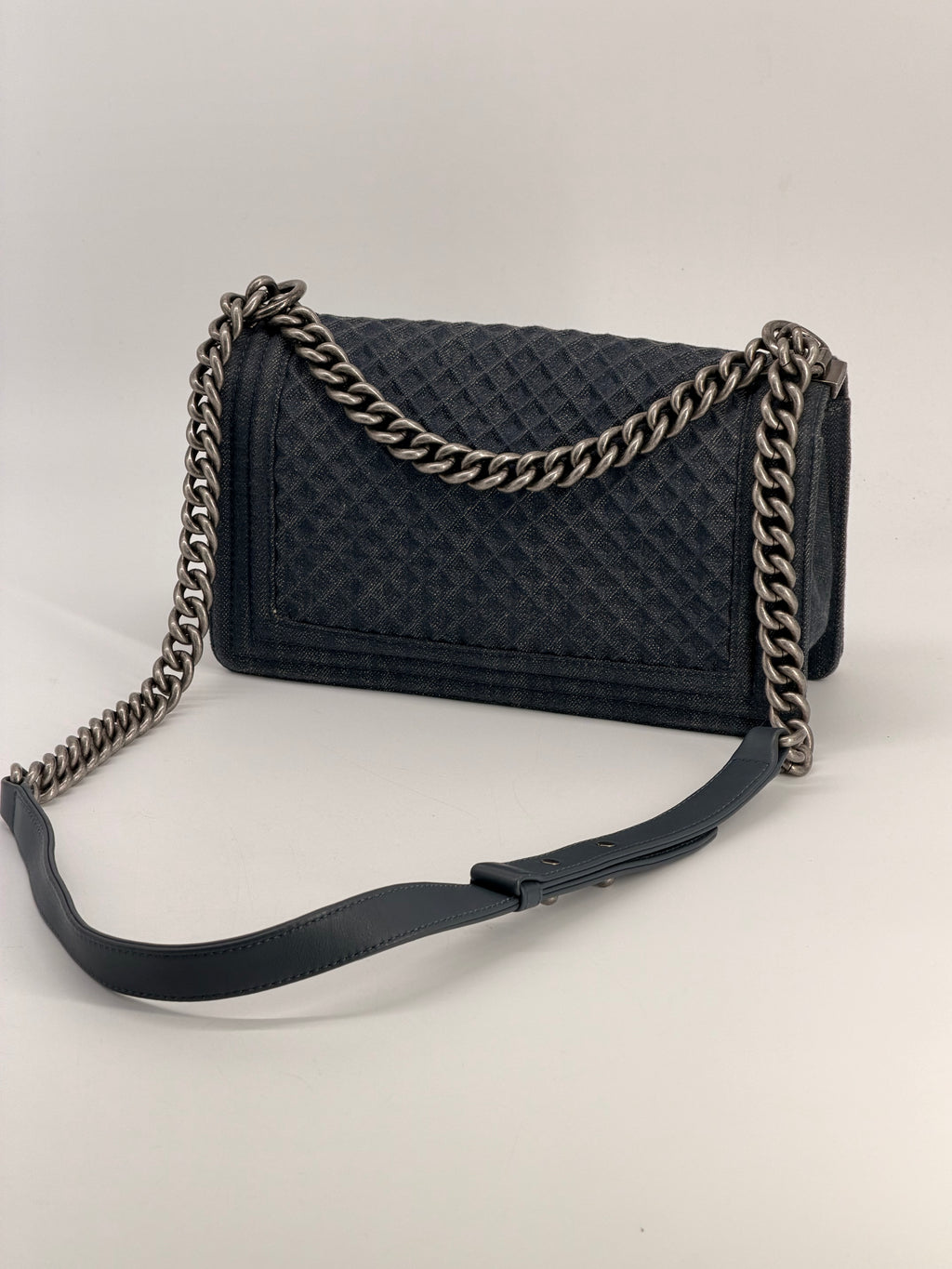 Chanel Denim Medium Boy Flap Bag