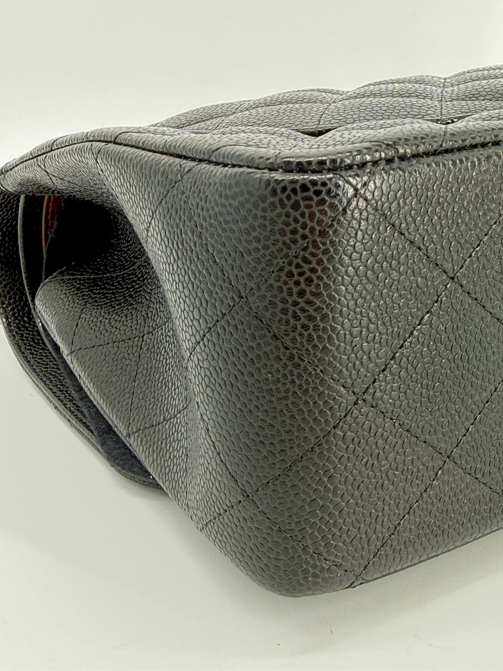 Chanel Jumbo Black Caviar Classic Double Flap Bag