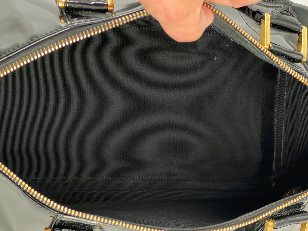 Chanel Boston Vintage Patent Bag