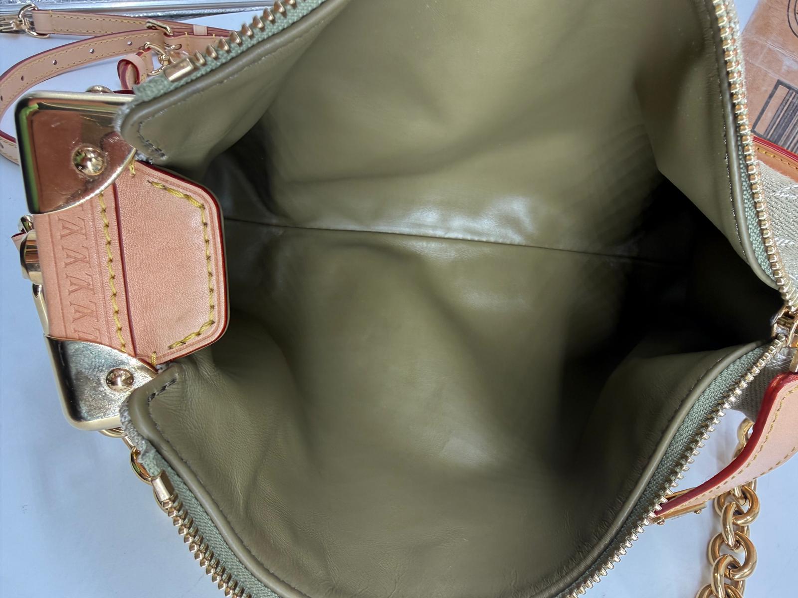 Louis Vuitton Side Trunk MM East-West Fabric Crossbody Bag