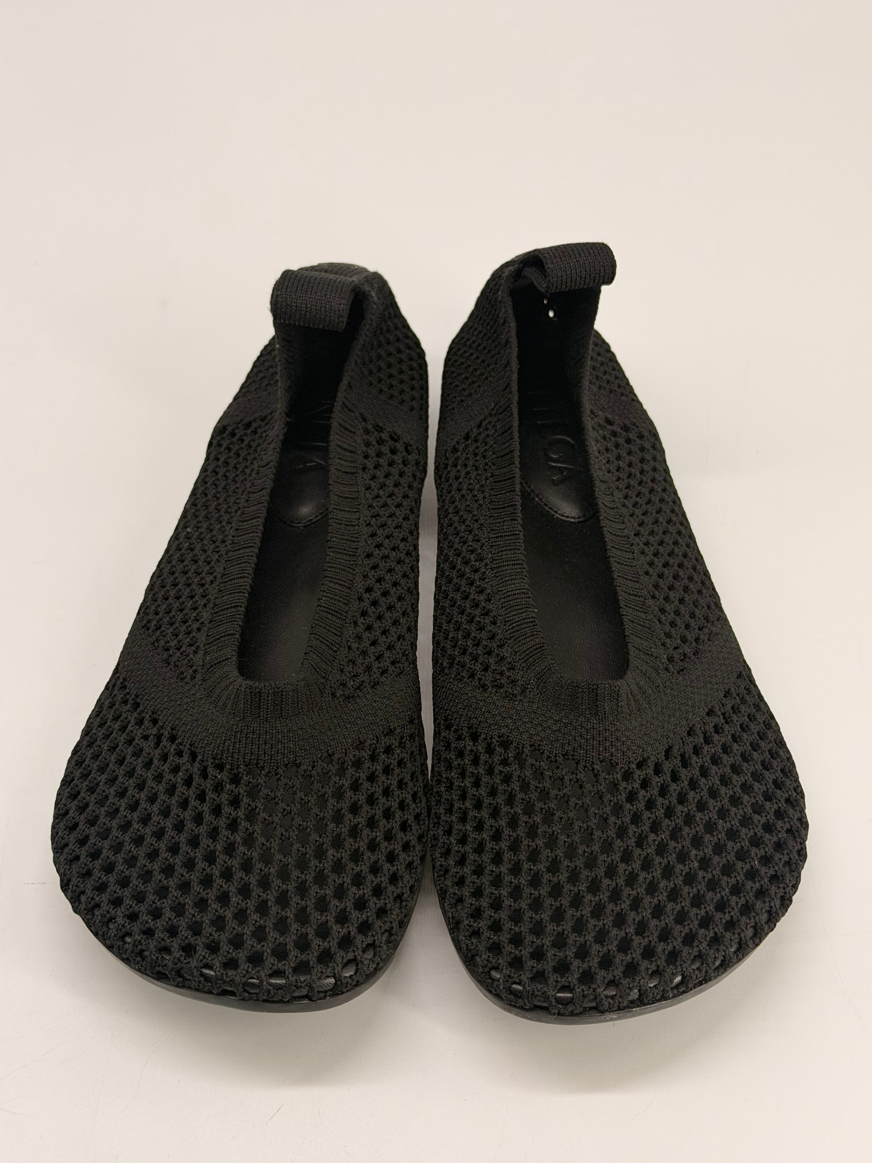 Bottega Veneta Atomic Knit Ballerina Flats Black Size 40