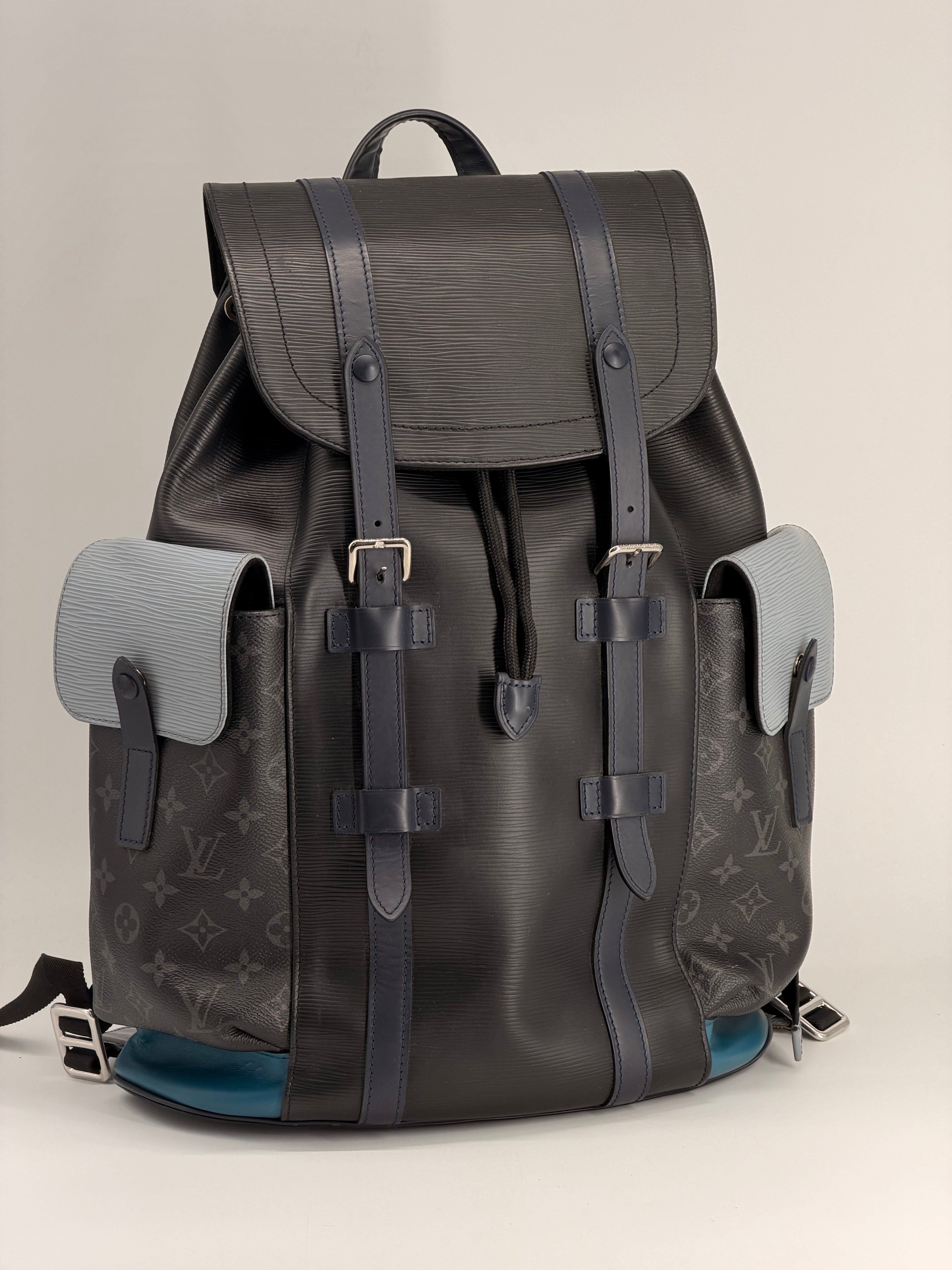 Louis Vuitton Christopher PM Epi Leather Monogram Eclipse Backpack