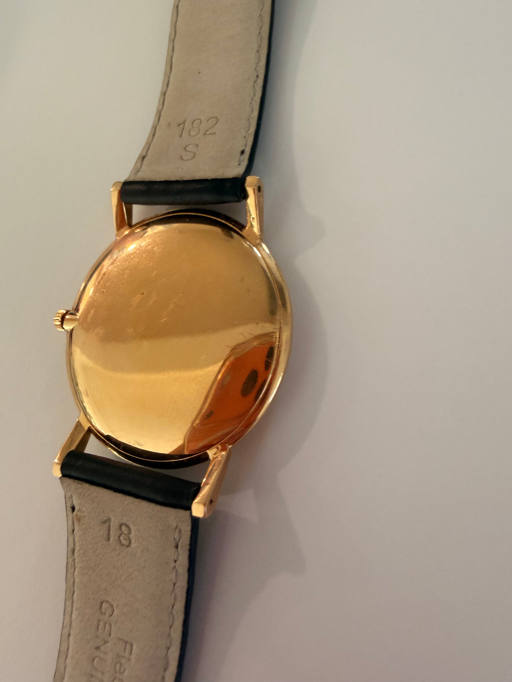 Vacheron Constantin Ultra Slim Watch Ref. 6351 18K Yellow Gold 1960s