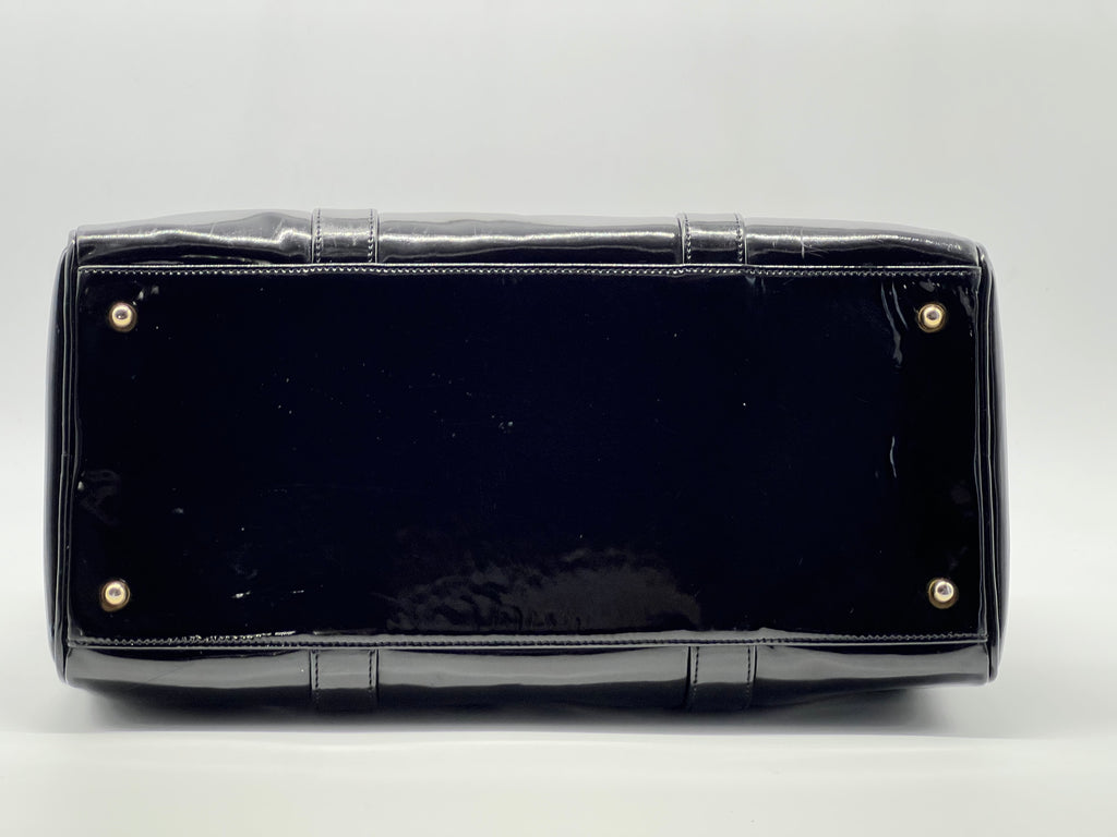 Chanel Boston Vintage Patent Bag