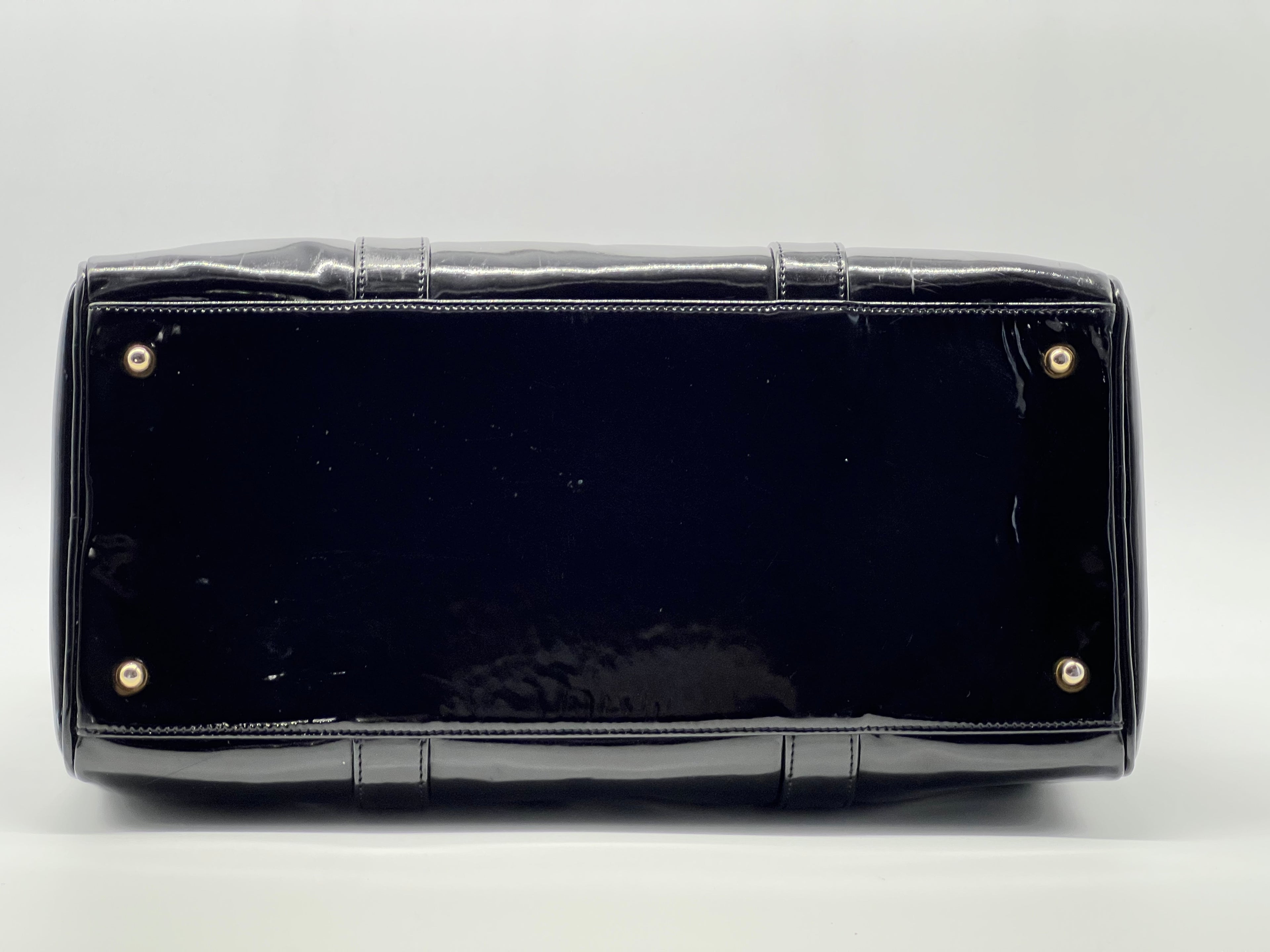 Chanel Boston Vintage Patent Bag