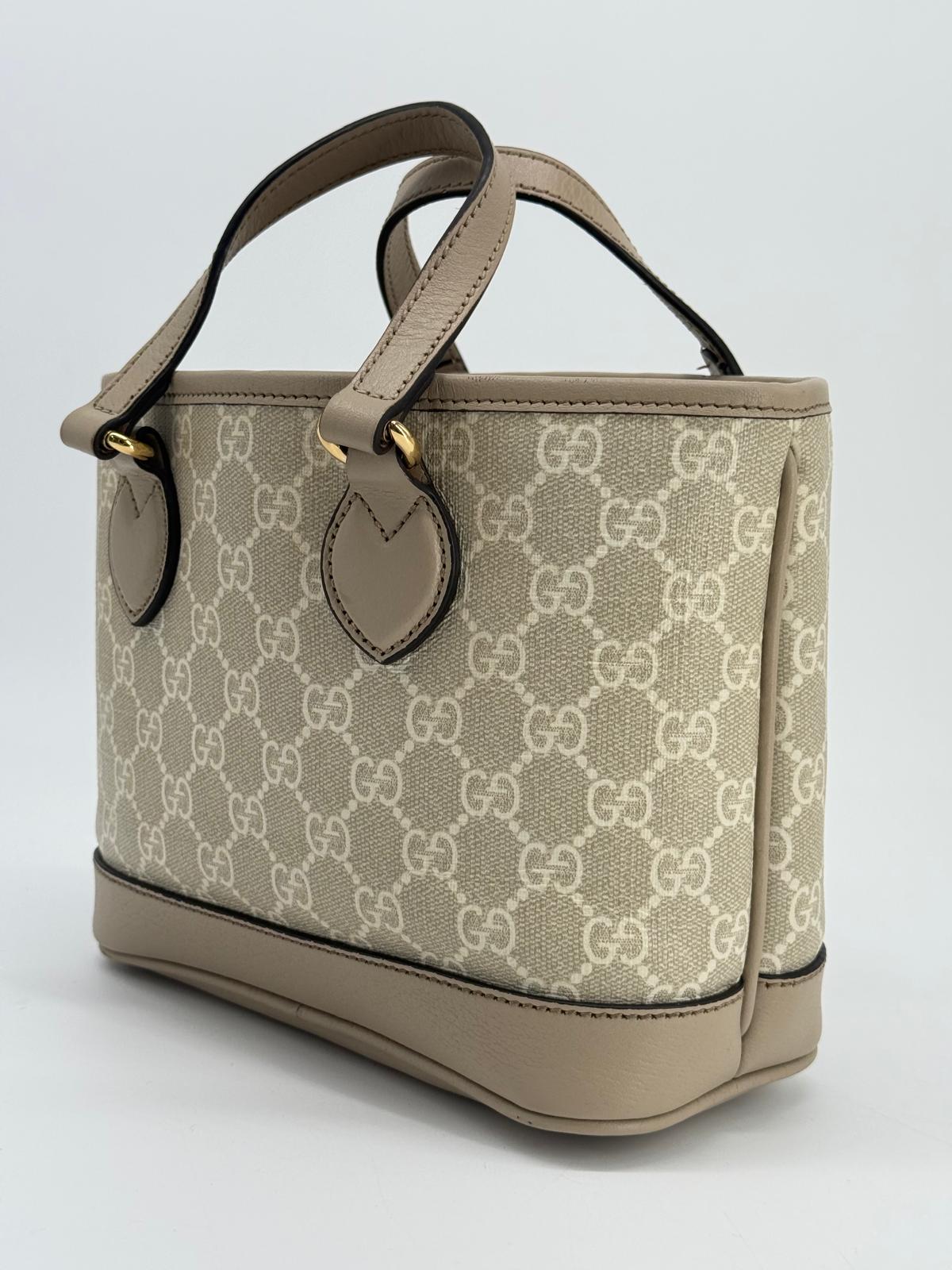 Gucci GG Supreme Ophidia Mini Tote Bag
