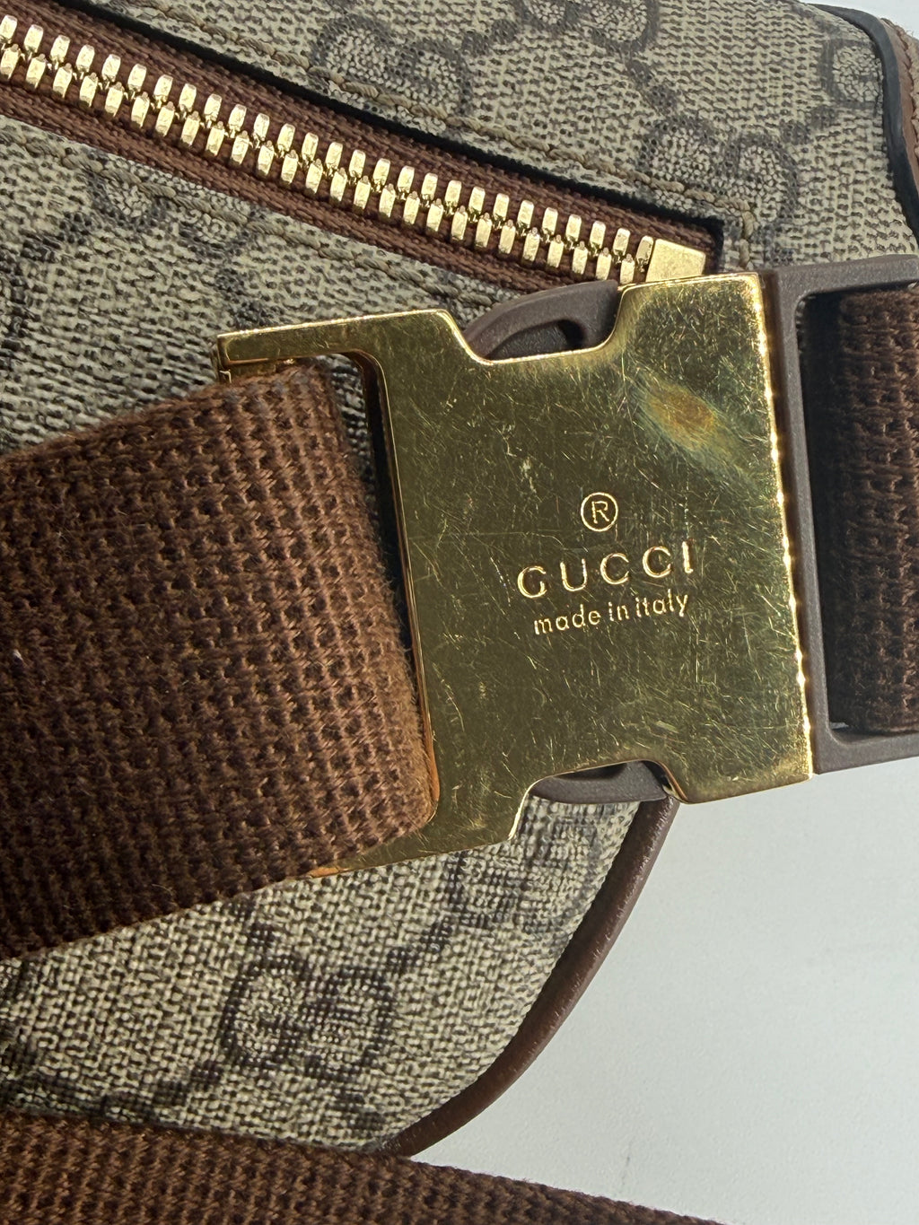 Gucci Belt Bag Brown Monogram Canvas