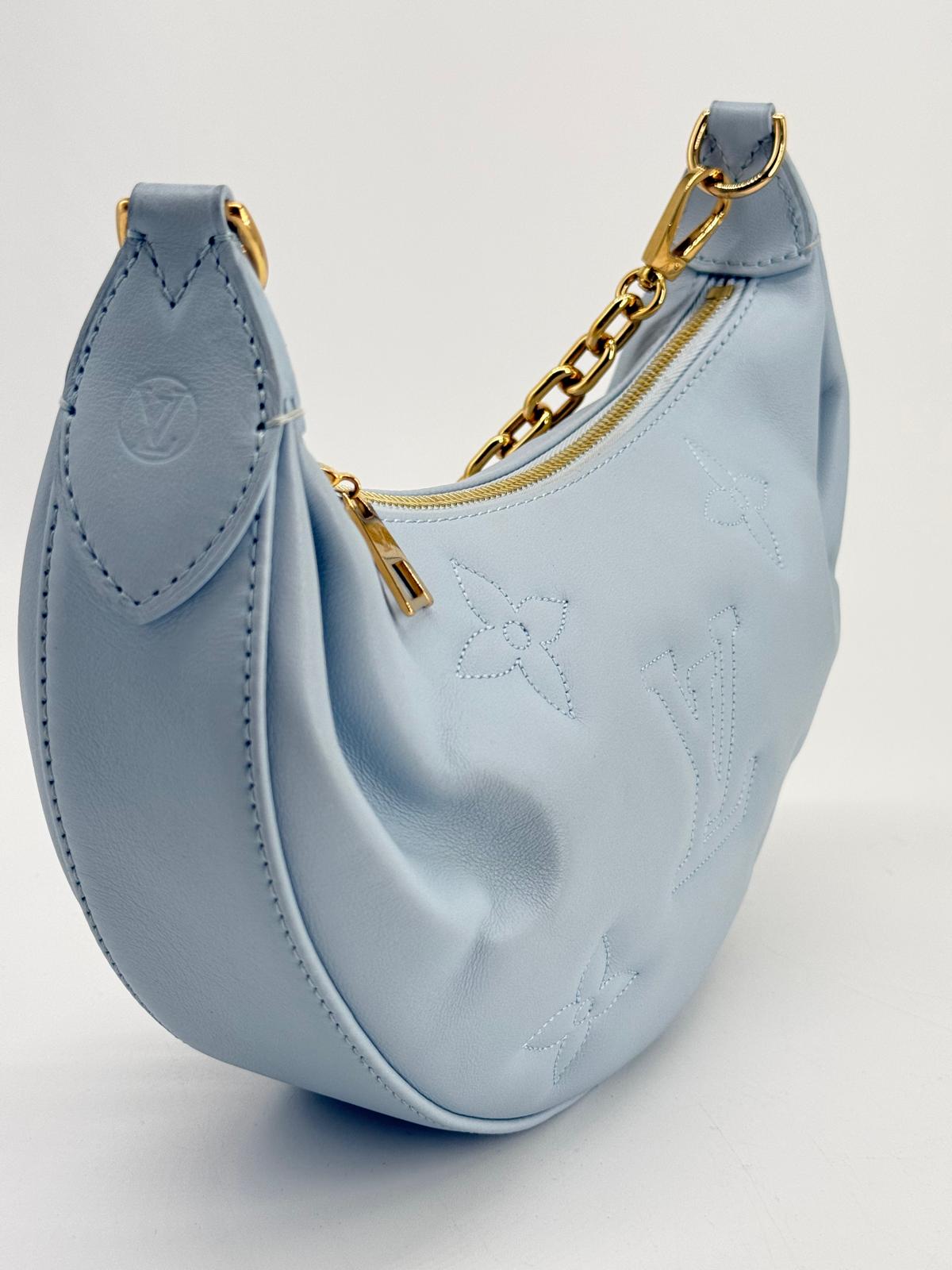 Louis Vuitton Over The Moon Loop Bubblegram Blue Chaim Crossbody Bag