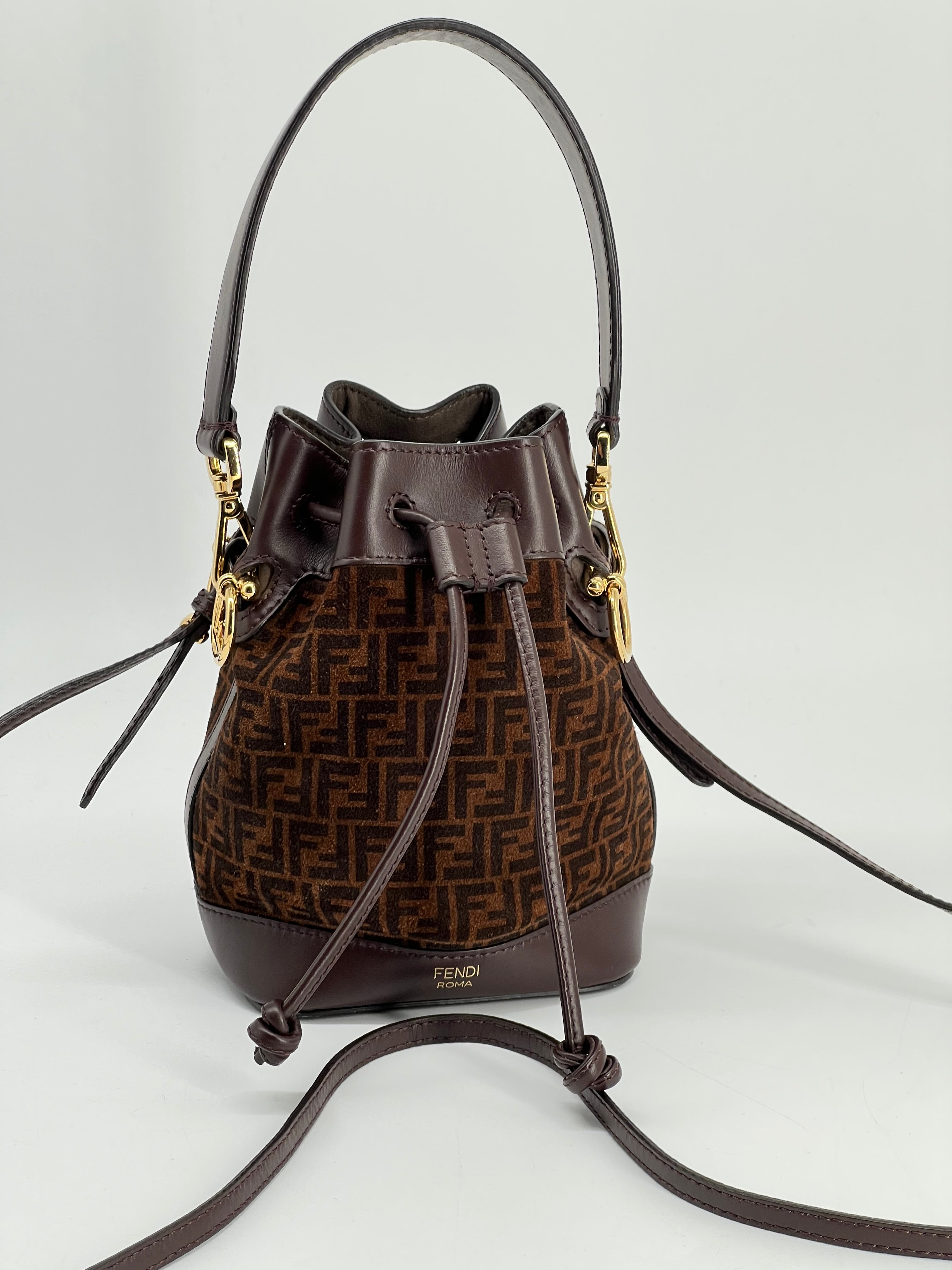 Fendi Mon Tresor Mini Bucket Bag