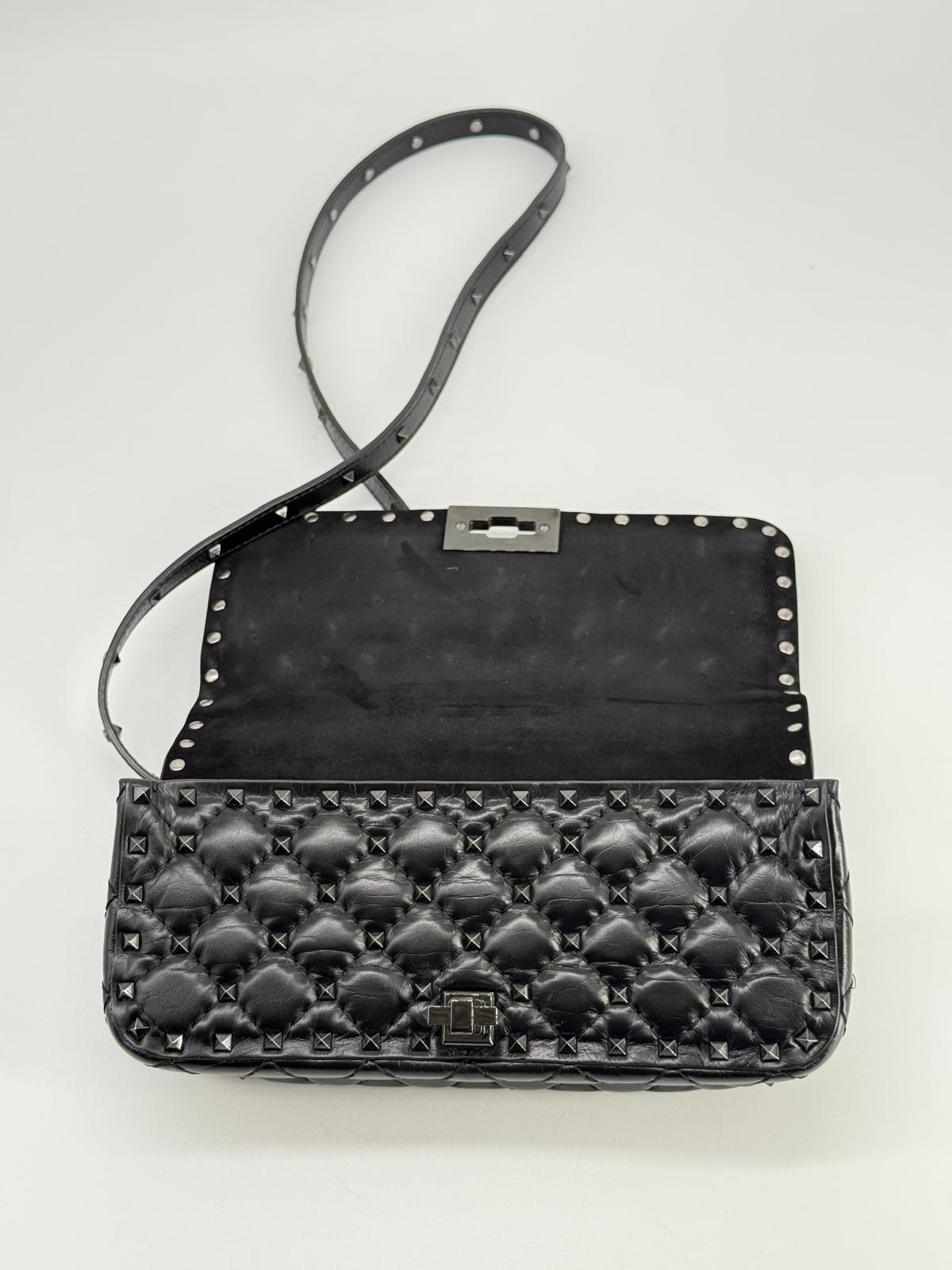 VALENTINO GARAVANI Rockstud Spike Shoulder Handbag