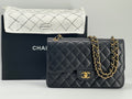 Chanel Classic Jumbo Double Flap Black Caviar Leather With Gold Hardware