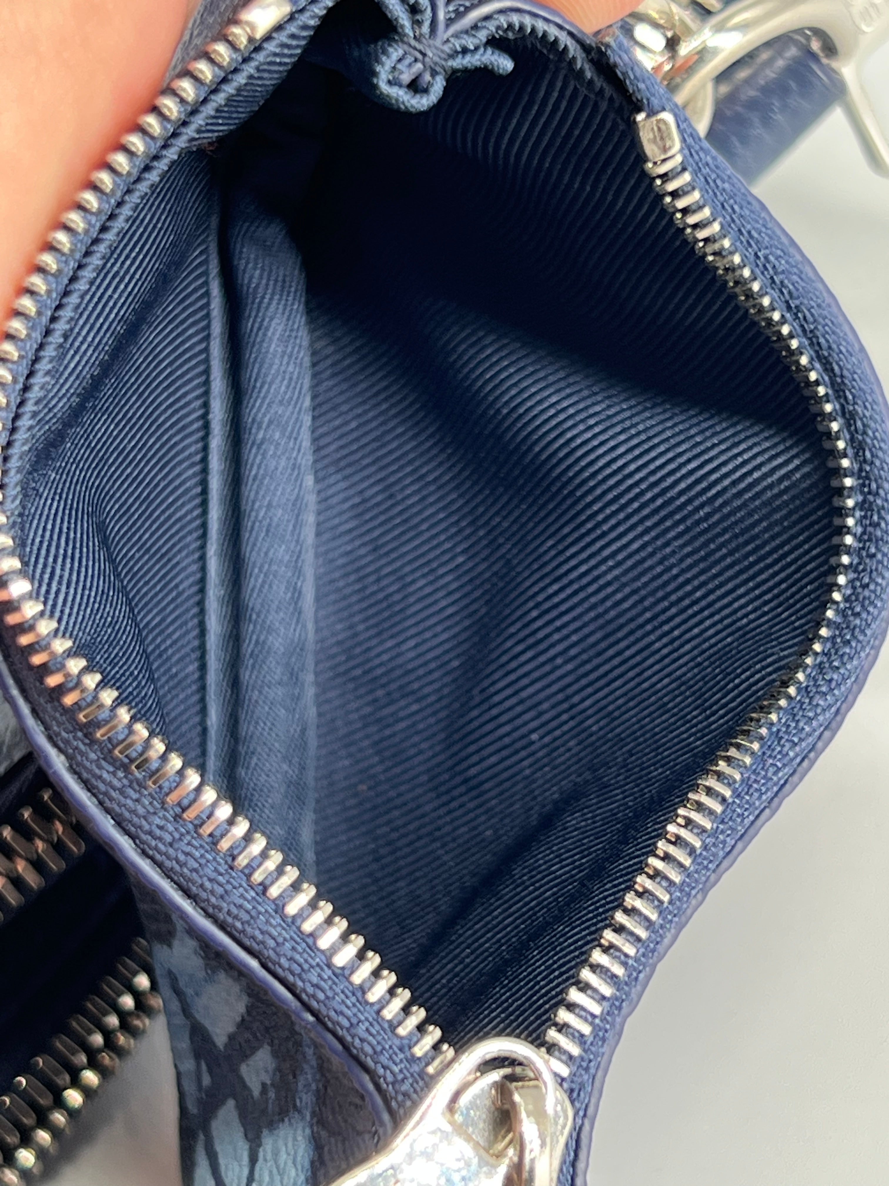 Louis Vuitton Trio Messenger Blue MonogramWatercolor Shoulder Bag