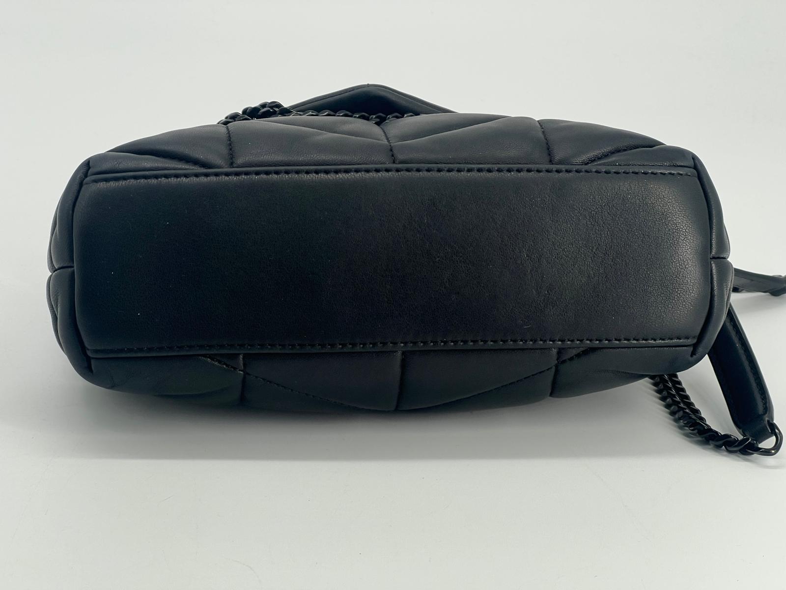 Saint Laurent Loulou Puffer Toy Leather Shoulder Bag