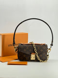 Louis Vuitton Pochette Métis East West Monogram Canvas Bag