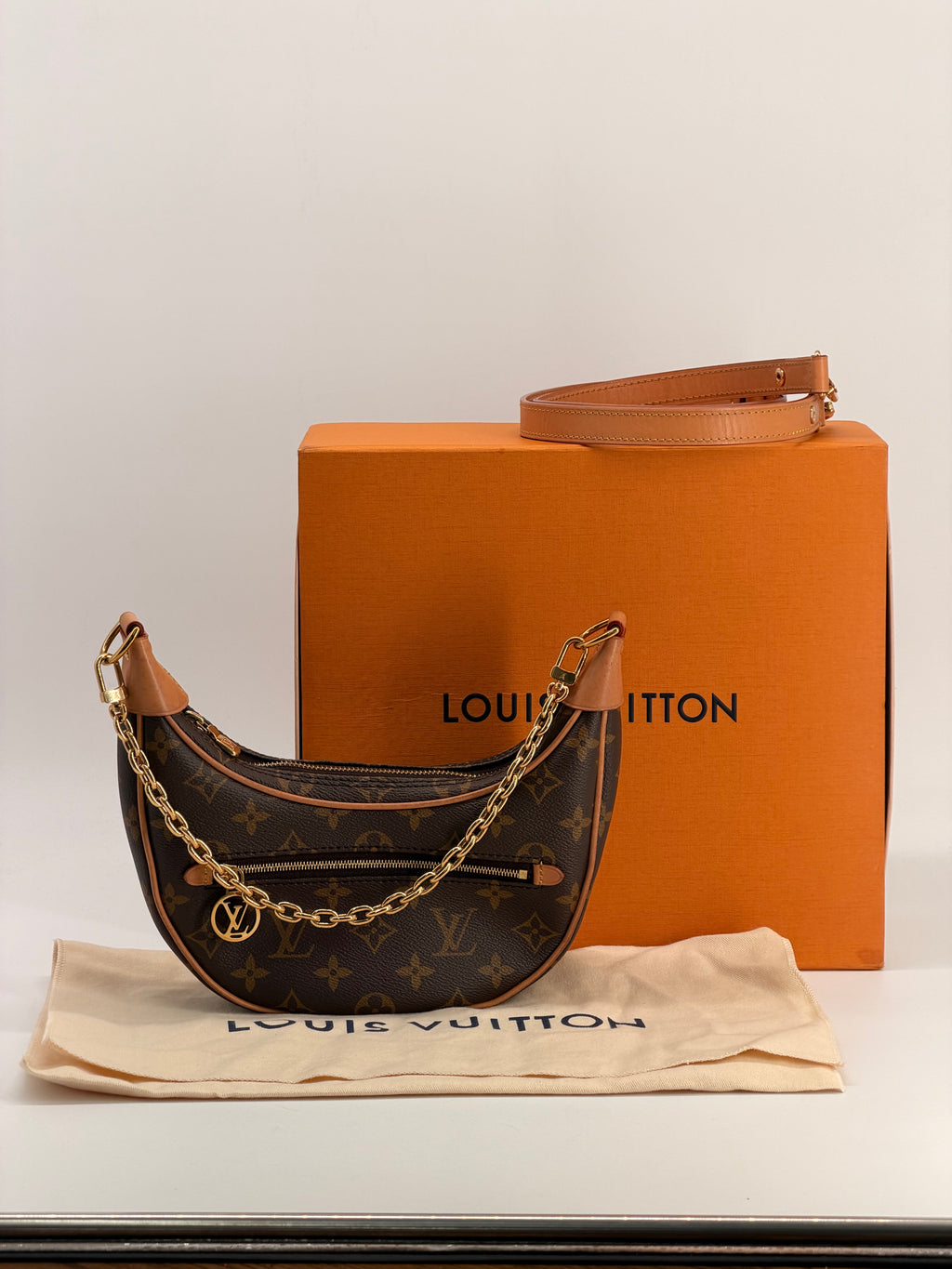 Louis Vuitton Loop Monogram Canvas Shoulder Bag