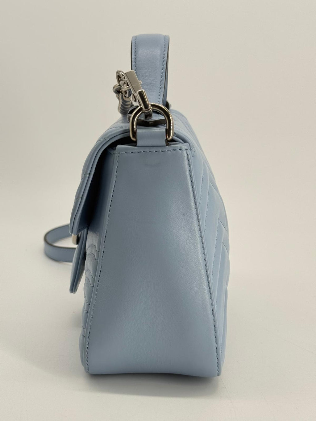 Gucci GG Marmont Mini Top Handle Shoulder Bag
