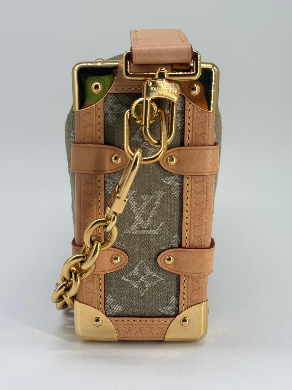 Louis Vuitton Side Trunk MM East-West Fabric Crossbody Bag