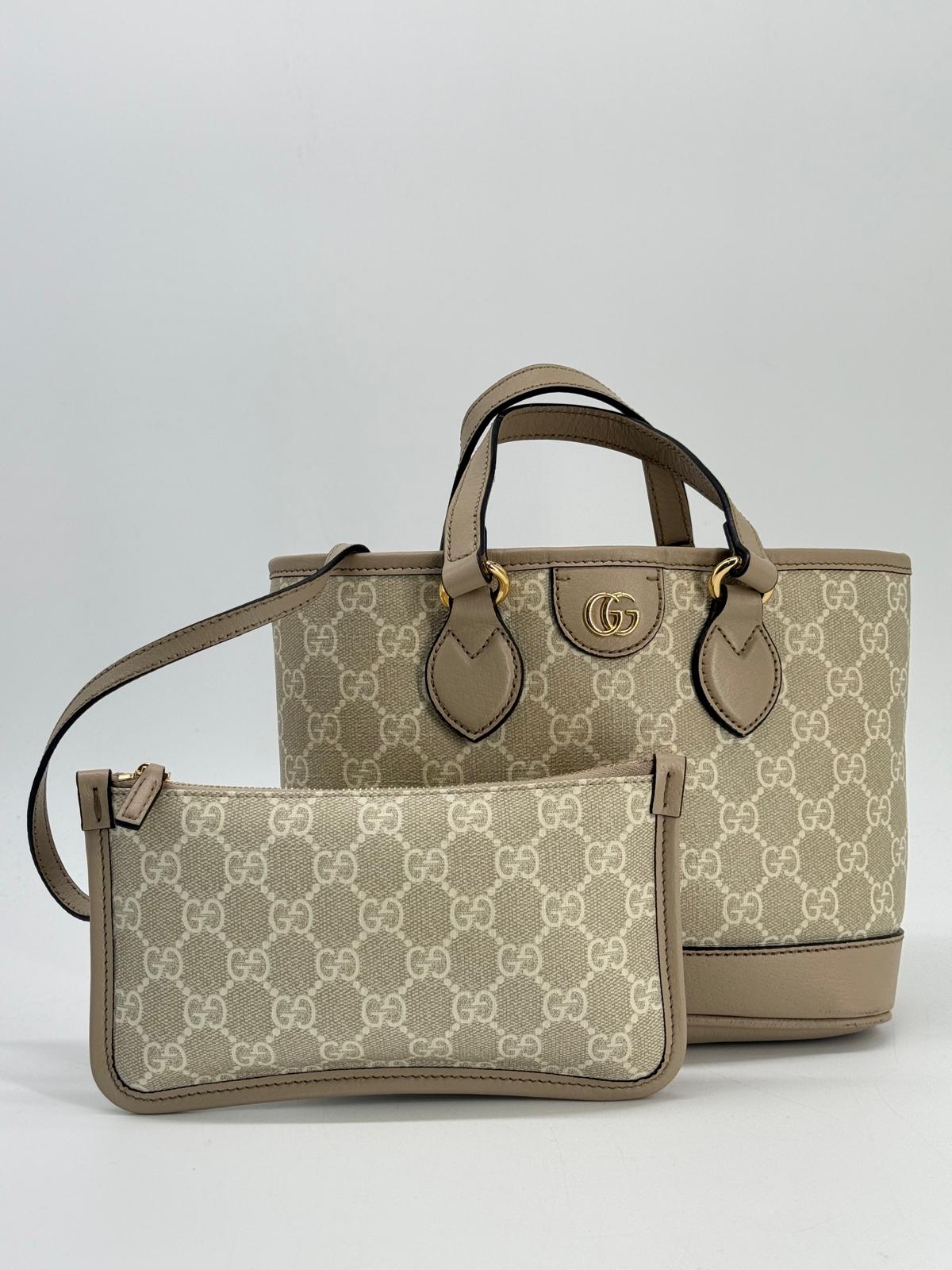 Gucci GG Supreme Ophidia Mini Tote Bag