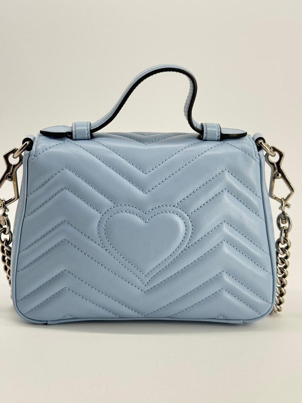 Gucci GG Marmont Mini Top Handle Shoulder Bag
