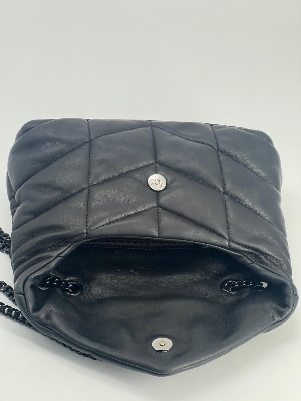 Saint Laurent Loulou Puffer Toy Leather Shoulder Bag