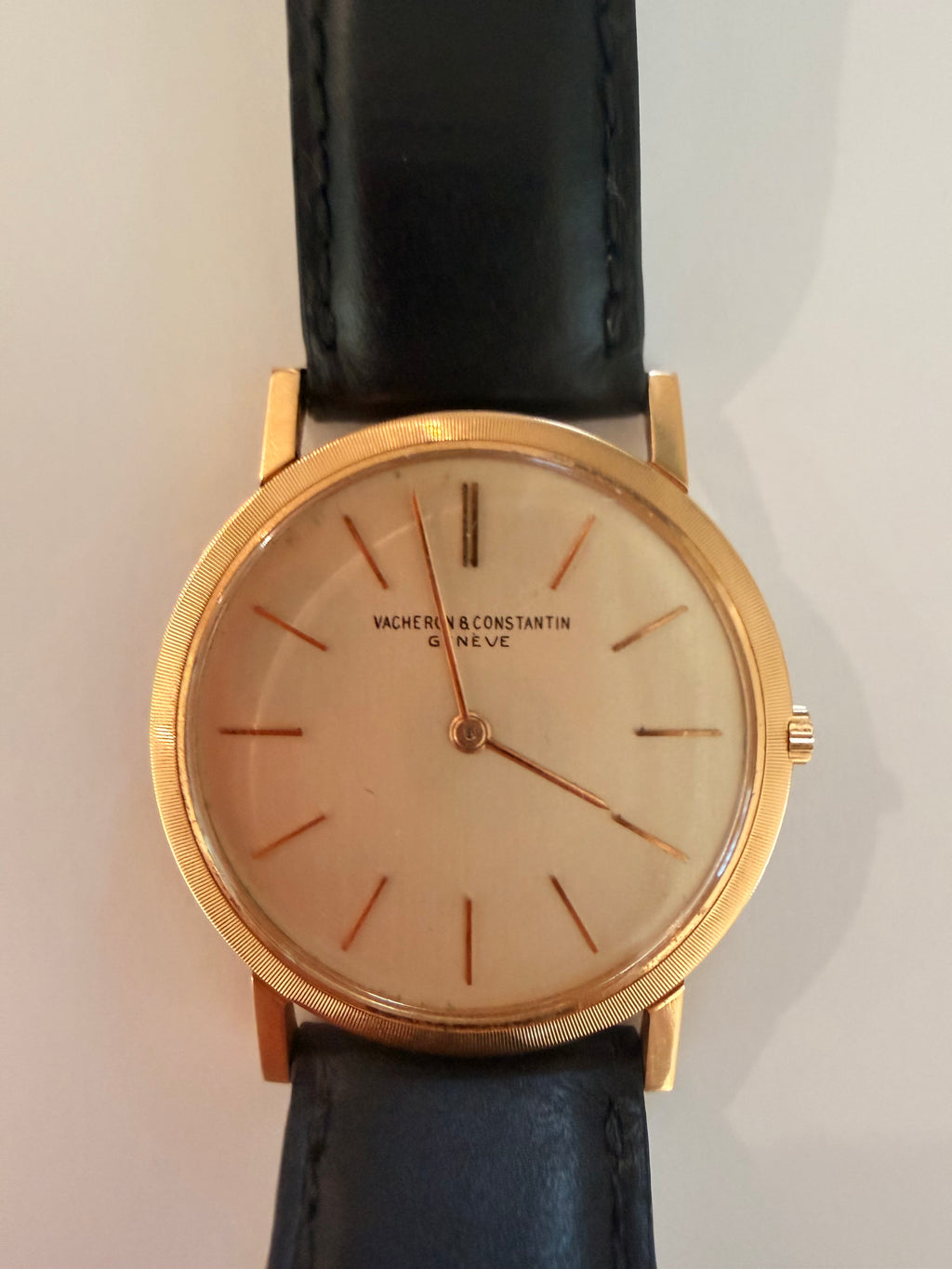 Vacheron Constantin Ultra Slim Watch Ref. 6351 18K Yellow Gold 1960s