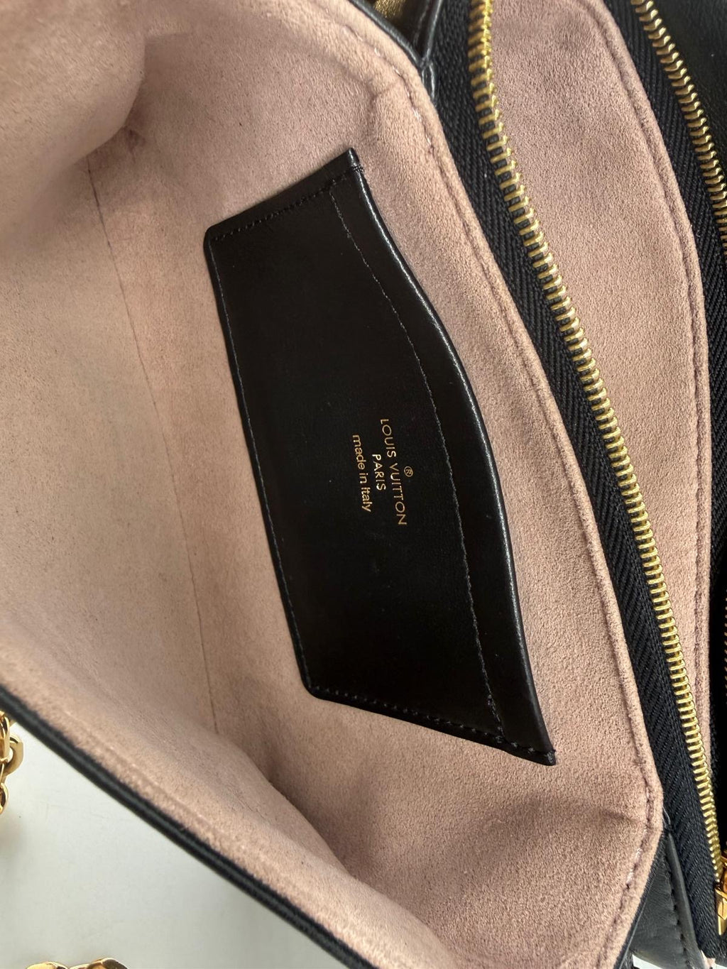 Louis Vuitton Monogram Embossed Pochette Coussin Black Crossbody Bag