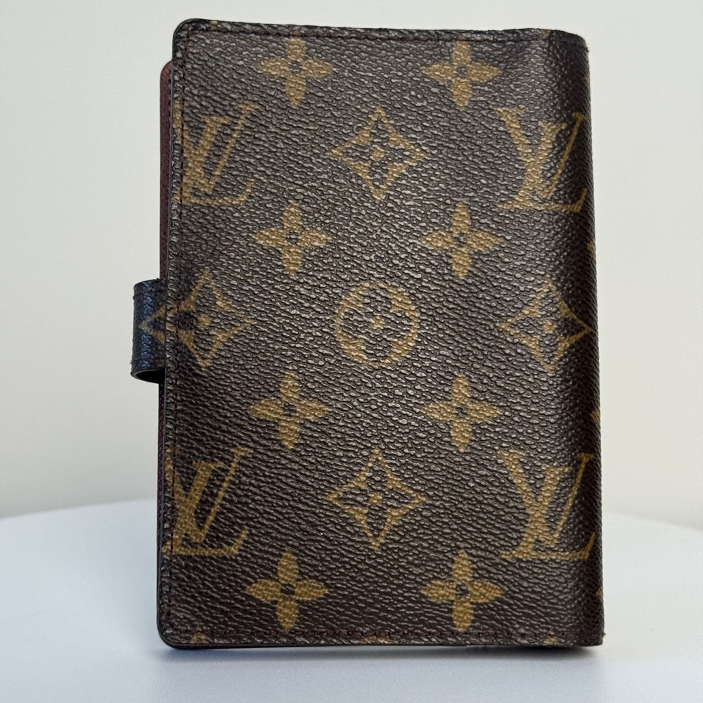 Louis Vuitton Small Ring Agenda Cover Monogram - Brown Wallet