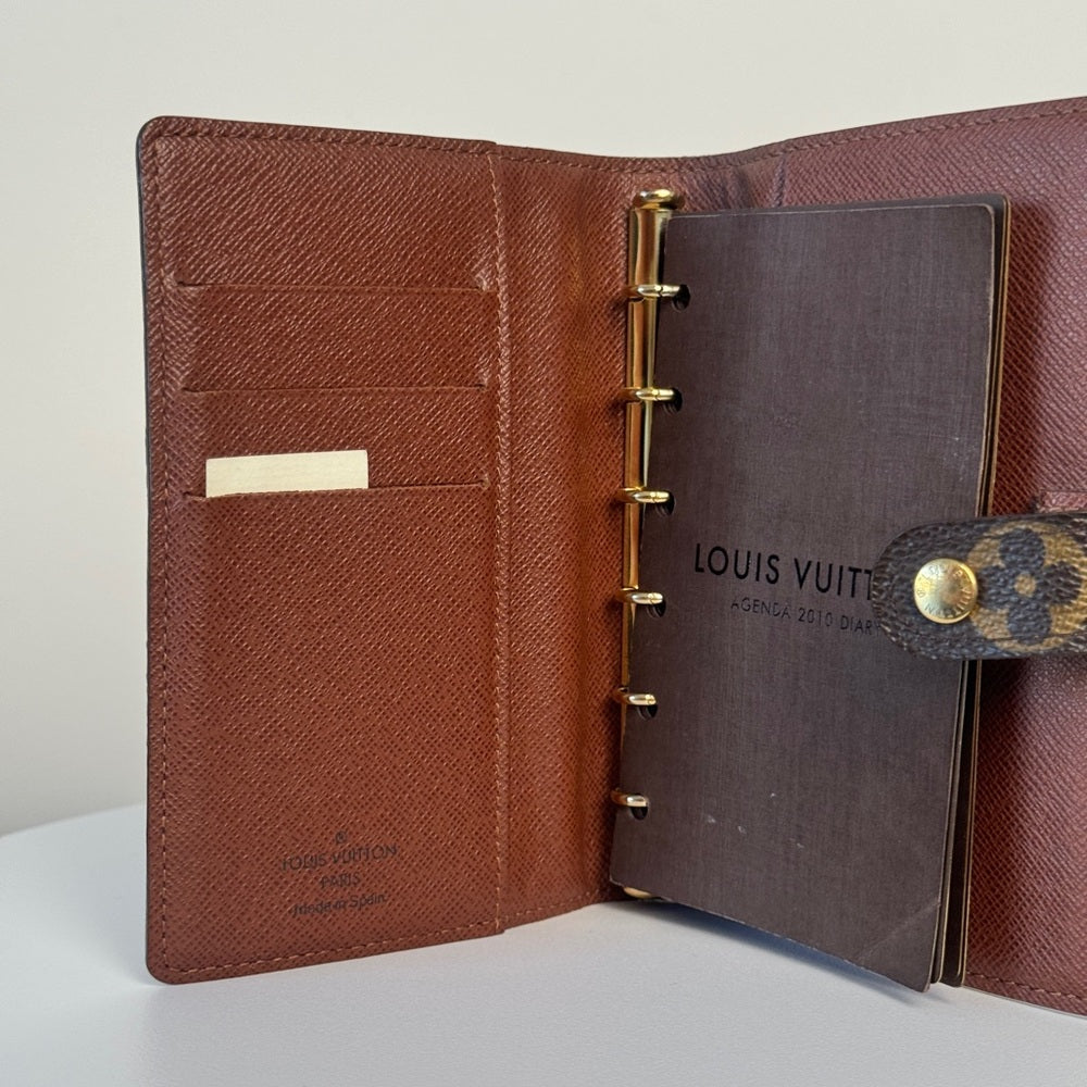 Louis Vuitton Small Ring Agenda Cover Monogram - Brown Wallet