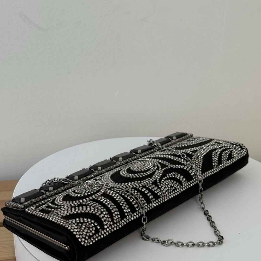 Valentino Garavani Crystal Clutch Bag