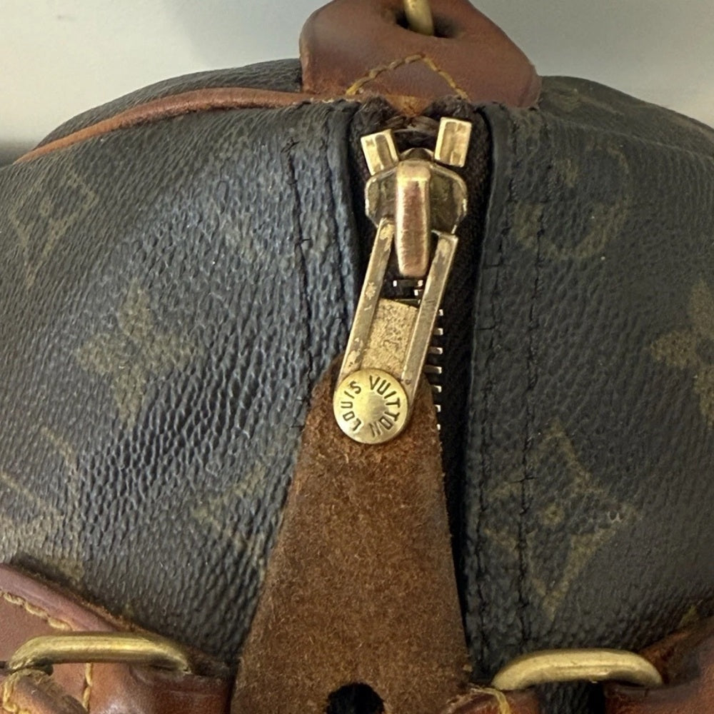 Louis Vuitton Speedy 25 Brown Canvas Bag