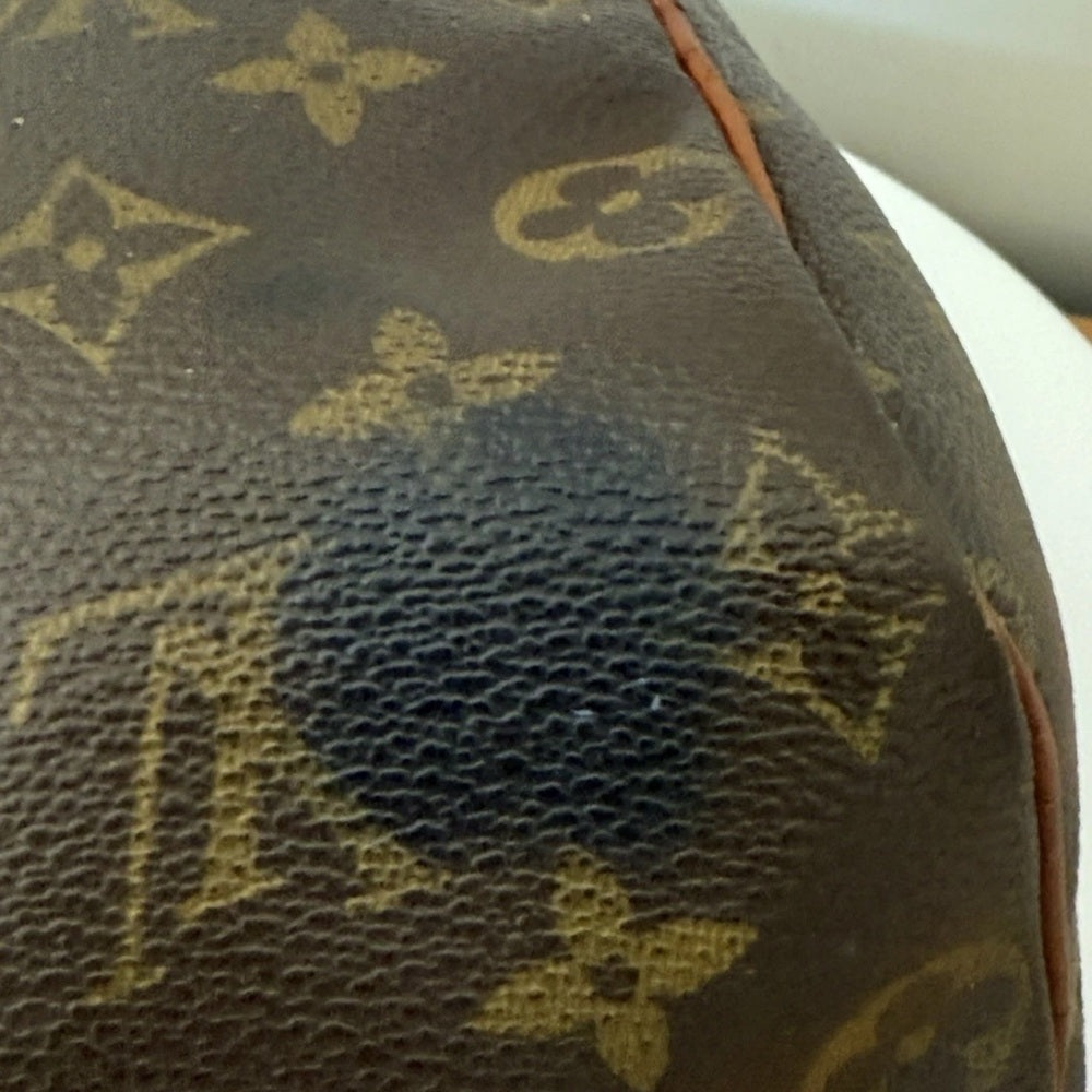 Louis Vuitton Speedy 25 Brown Canvas Bag