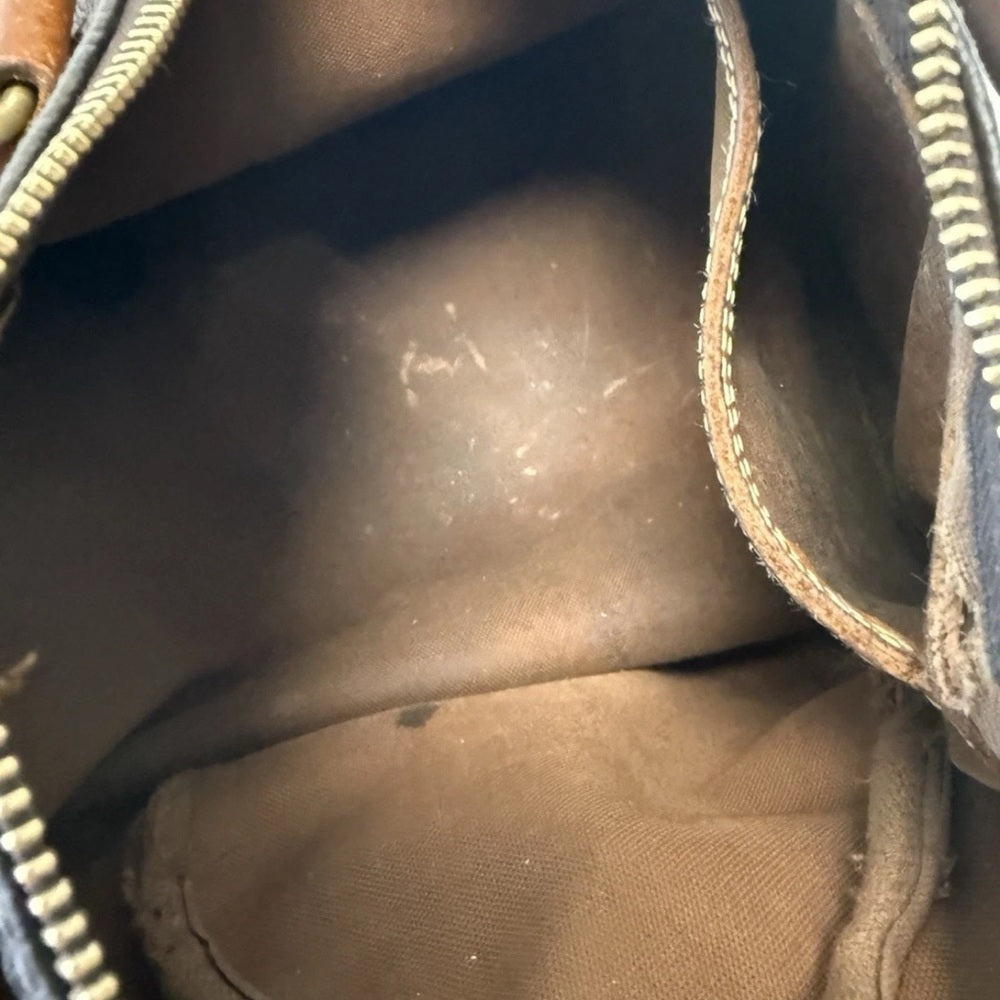 Louis Vuitton Speedy 25 Brown Canvas Bag