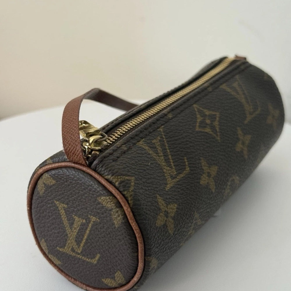 Louis Vuitton Papillon Mini Pouch Monogram Women's Shoulder Bag