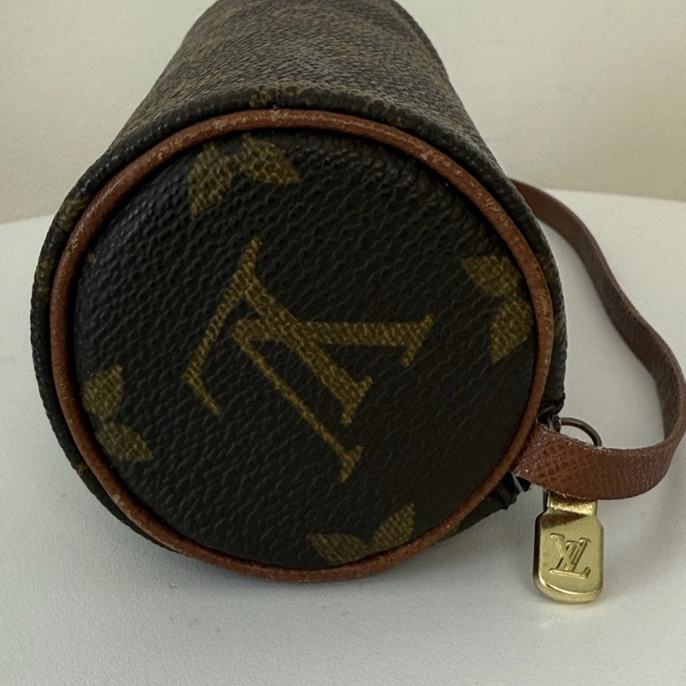 Louis Vuitton Papillon Mini Pouch Monogram Women's Shoulder Bag