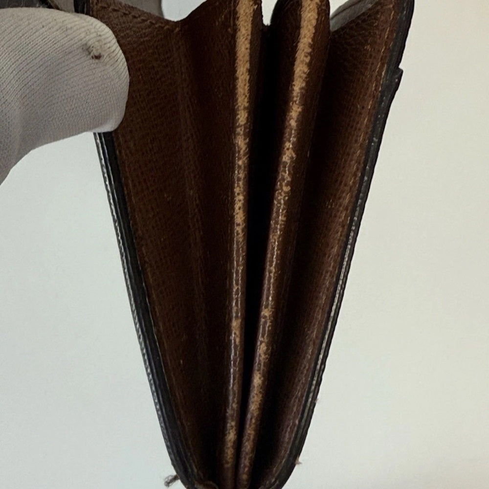 Louis Vuitton Porte Monnaie Monogram Pochette Credit Long Wallet