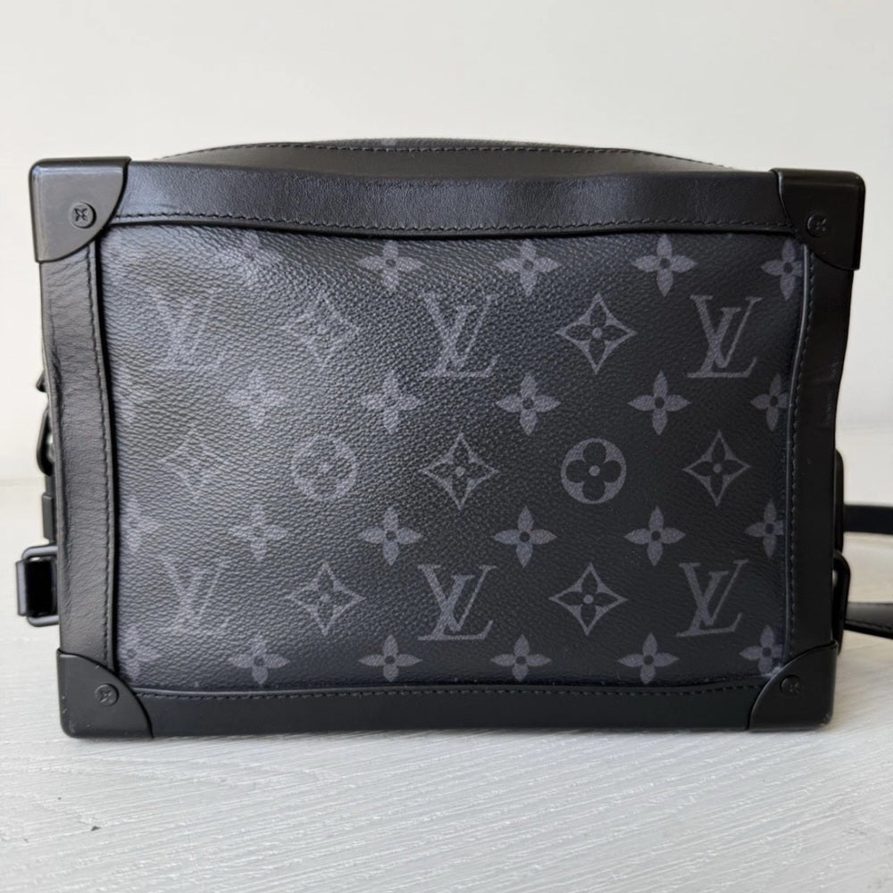 Louis Vuitton Soft Trunk Bag Monogram Eclipse Canvas