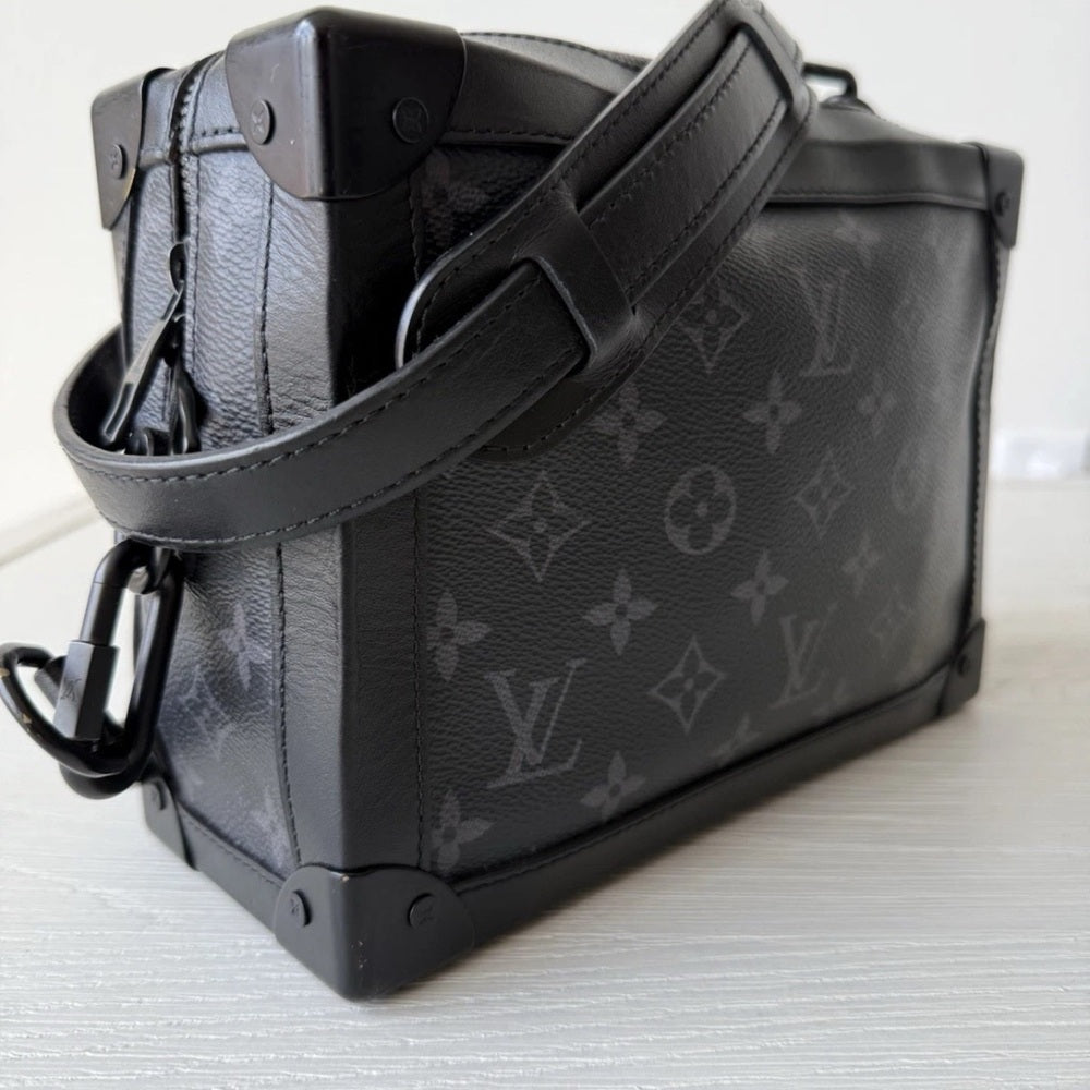 Louis Vuitton Soft Trunk Bag Monogram Eclipse Canvas