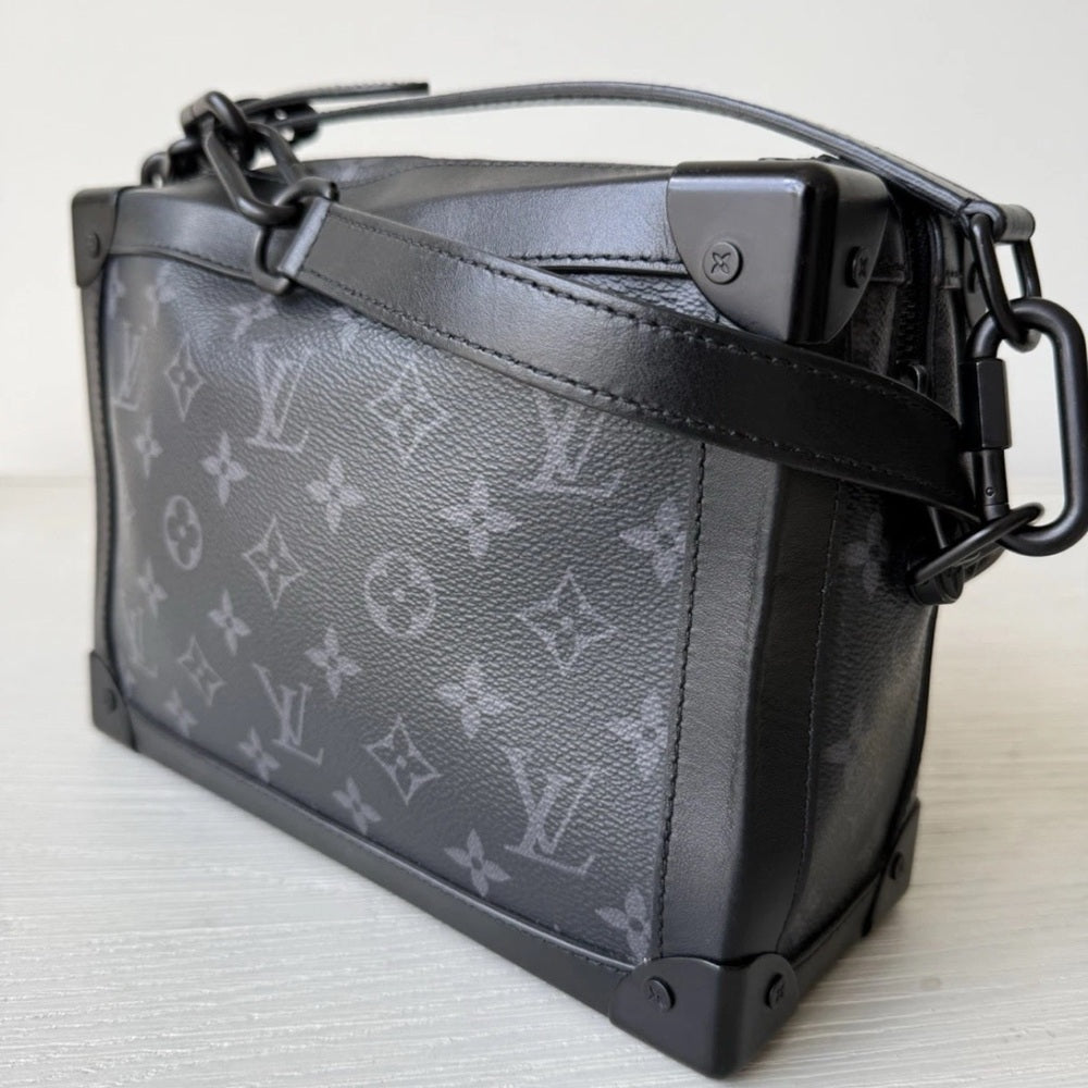 Louis Vuitton Soft Trunk Bag Monogram Eclipse Canvas