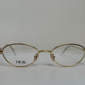 Dior Eyeglasses Gold Frame Cannage O B000 51/19 140