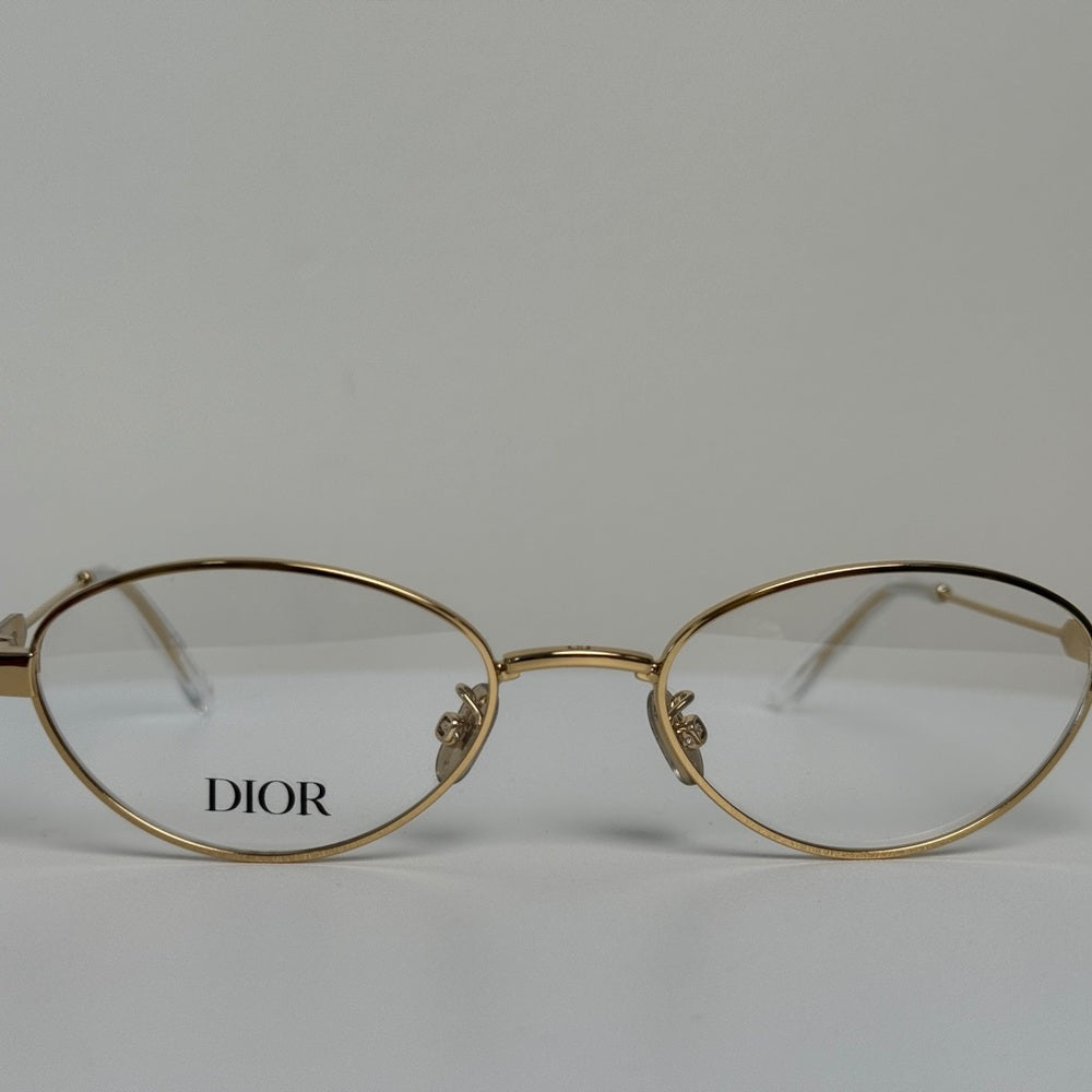 Dior Eyeglasses Gold Frame Cannage O B000 51/19 140