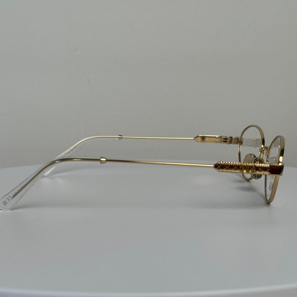 Dior Eyeglasses Gold Frame Cannage O B000 51/19 140