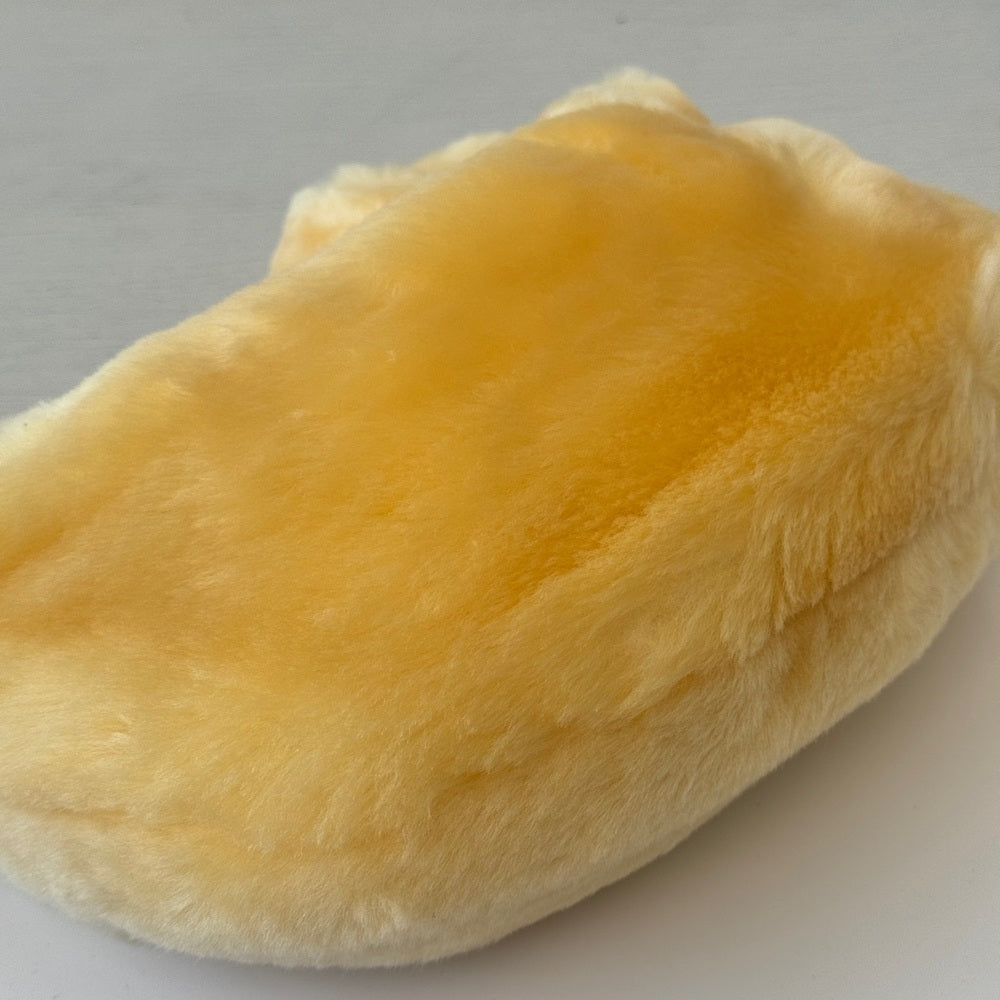 Bottega Veneta Shearling Mini Jodie Bag Butter