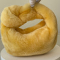 Bottega Veneta Shearling Mini Jodie Bag Butter