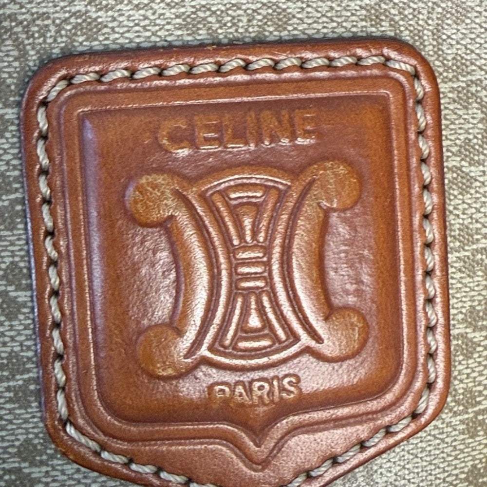 CELINE Macadam Coated Canvas tote bag
