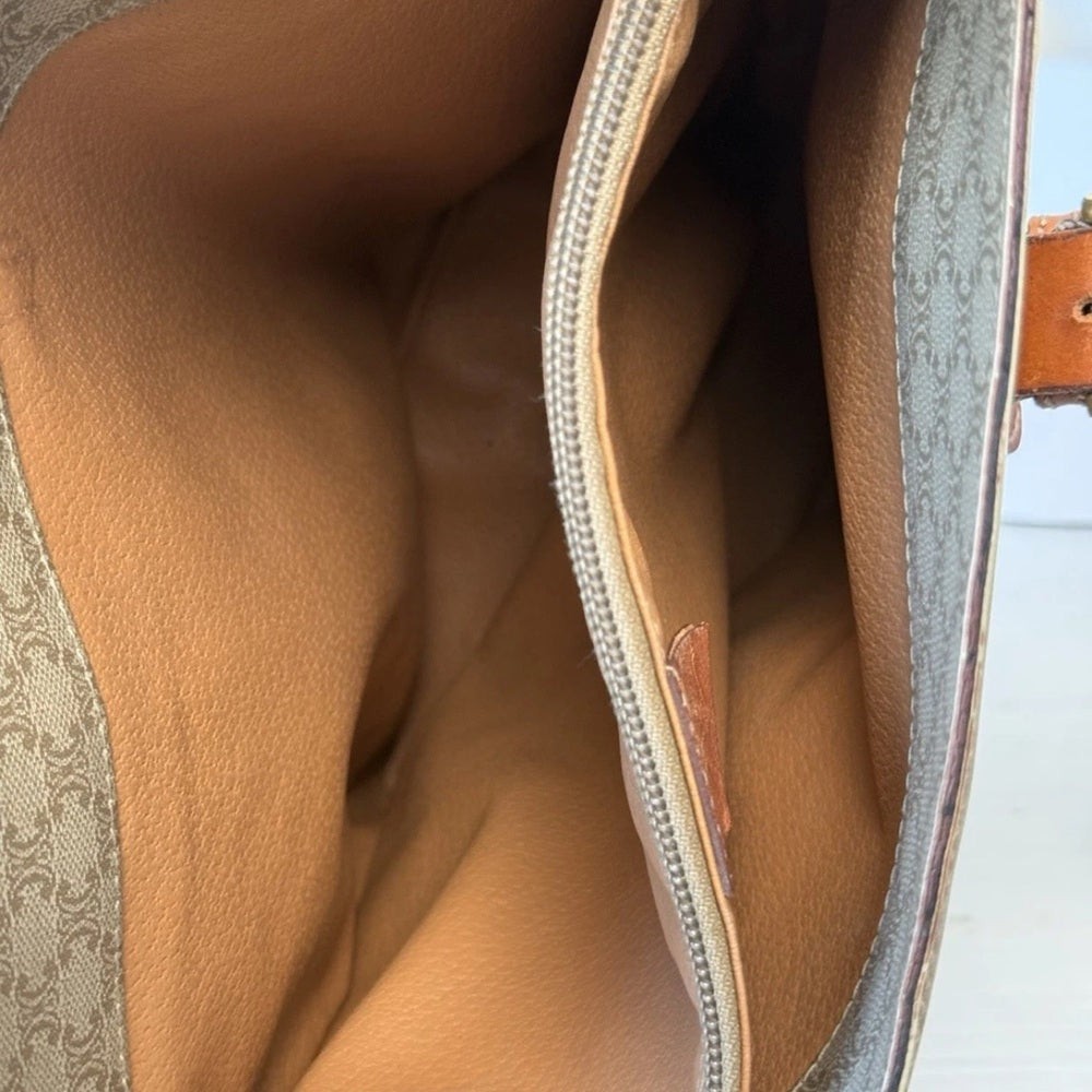 CELINE Macadam Coated Canvas tote bag