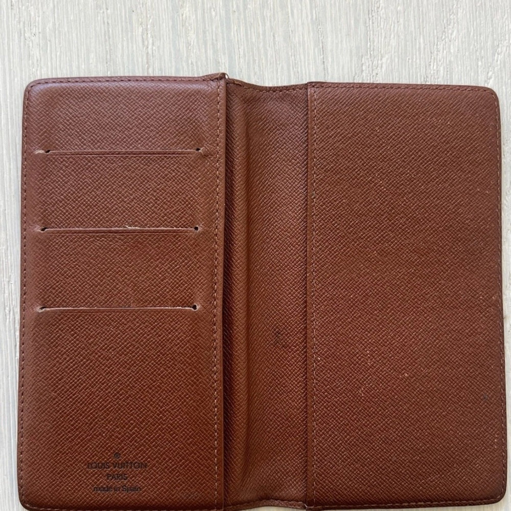 Louis Vuitton Monogram Canvas Long Wallet